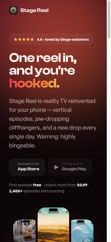 Stage Reel screenshot